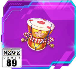 Symbol-Naga89-Lucky-Neko-กลอง